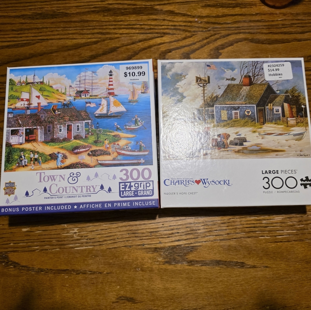 Charles Wysocki Town & Country Puzzle - 300 Pieces